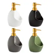Stylish Travel Soap Dispenser for Hand Sanitizer Ceramic Pump Bottle Container