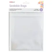 Sealable Bag Square 145x145mm 25pk