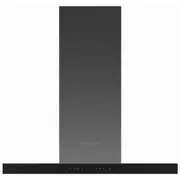 Fisher & Paykel 90cm Connected Canopy Rangehood - Black