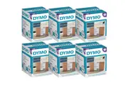 Dymo LabelWriter 4XL/5XL 220 Shipping Labels Rolls 104X159mm S0904980 eParcel Pack 6 BULK