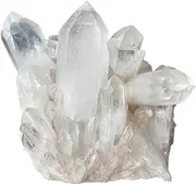 Healing and Crystal Stone Natural Crystal Rocks Geode Stone Specimen White Crystal Stone White Crystal Cluster Clear Quartz 1KG