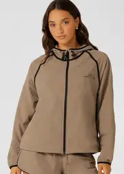 [Lorna Jane] Outdoor Rec Jacket in Neutrals, Size - XS XS Bone