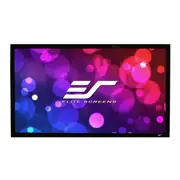 Elite Screens R150DHD5 150" Fixed Frame 2D/3D Polarized Screen