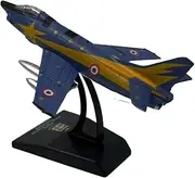 Replica Pre-Build Aircraf Diecast Metal1/100 Scale for Classic Fiat G-91Y Military Combat Aircraft Model Alloy Display Collection Collection Gift Display
