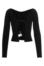 JACQUEMUS 'Le Maille Pralu Longue' Cardigan