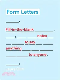 在飛比找三民網路書店優惠-Form Letters ― Fill-in-the-Bla