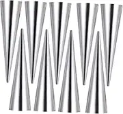 NAMOARLY 430 Stainless Steel Bread Molding Tool Set Conical Croissant Moulds for Baking Supplies