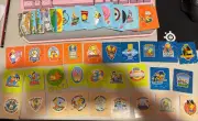Simpsons Bowlarama Tazos HUGE MIXED BUNDLE WITH RARE HOLOS