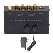 Phono Turntable Preamp Preamplifier LowNoise Sound Mixer for Vinyl Record Player