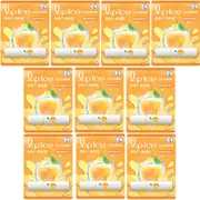 Rohto Mentholatum - LipIce Lip Balm - 1pc - Lemon (10ea) Set