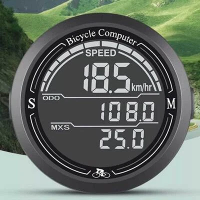 Bike Computer Wireless - Waterproof Cycling Speedometer with Odometer