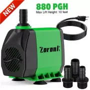 800GPH Pond Fountain Pump, Fountain Water Pump, Submersible Pump Pond Fountain