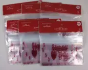 Bulk Wholesale Lot Valentine's Day Hallmark Zipper Bags NEW 6 packs - 72 pieces