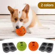 Frozen Dog Treat Ball Rubber Frozen Treat Dog Toys Slow Food Training Dog Treats