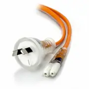 Alogic 1m Power Cord2 Pin Aus (M)IEC C7 -Medical Appliance Cord (Class2) Cables - MF-AUS2PC7-01-MC