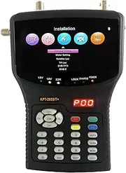 Satellite Receiver 4.3Inch Combo Satellite TV Finder(S2+T2+C)& CCTV Camera Test & Monitor CAM Adjustment Combo DVB-S2+T2+C AHD AV Digital for Remote Reception Systems Antennas