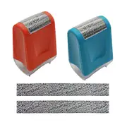 Garbled Code Security Seal Roller Personal Information Protection Privacy Tool