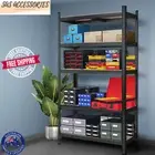 Garage Shelving Warehouse Racks Pallet Racking Steel Storage Shelves 1.8m MDF
