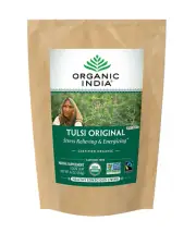 ORGANIC INDIA Tulsi Original Tulsi Tea - Organic Loose Leaf Tea, Holy Basil Tea