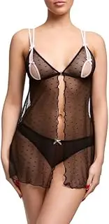 [Dita Von Teese] Von Follies Coquine Open Front Babydoll
