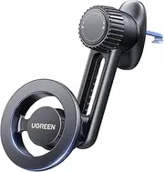 UGREEN MagSafe Car Mount, Phone Mount for Car Vent, Magnetic Phone Holder, Never Blocking Air Vent, Strengthen Magnet, Compatible with iPhone 16 Pro Max, MagSafe Case, and More