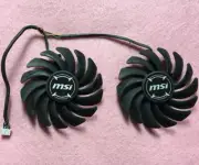 Pair Fans Cooler Fan For MSI ARMOR RX470 RX480 RX570 RX580 PLD09210S12HH 85mm