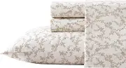 Laura Ashley Flannel Queen Sheet Set, Victoria