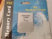 PSX Playstation 1 PS One Memory Card Brand NEW Sealed