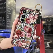 Phone Case Compatible with infinix Note50 4G/Note50 Pro 4G/X6858, Dirt-Resistant Lanyard Silicone Wrist Strap Kickstand Anti-dust Back Cover