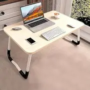 Laptop Desks, Bed Desks, Writing Desks, Portable Student Dormitory Desks (Light Wood)