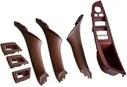 XEDLAMP Interior Door Pull Handle Inside Panel Trim Replacement, for BMW, 5 Series F10 F11 F18 520i 523i 525i 528i 535i Car seat Adjustment Switch(Model B Redbrown)