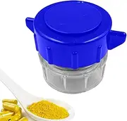 Small Pill Grinder - Fine Powder Pill Crusher - Compact Size Pills Dispenser For Elderly, Children's Tablet Grinder Convenient