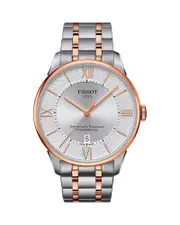 Tissot Chemin des Tourelles Powermatic 80 Two Tone Watch, 42mm
