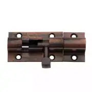 Zenith Slide Barrel Bolt 38mm Florentine Bronze for Internal and Bathroom Doors