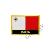 Malta Patch / Malta Flag / Iron On