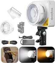 GODOX ML100Bi Portable LED Video Light 100W - GODOX ML100Bi 【Bi-Color 2800-6500K】【Support DC/V-Mount Battery/USB-C Power/Bank】【TLCI 97】【CRI 98】 Continuous Output Lighting for/Live Streaming