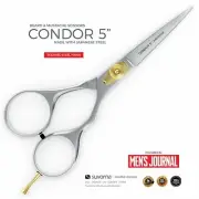 Suvorna 5" Men's Beard & Mustache Trimming & Hair Cutting Barber Scissors.