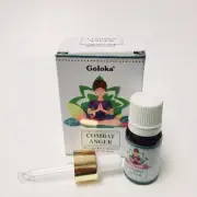 Goloka Combat Anger 100% Natural & Undiluted Essential Oil Blend