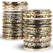 80G Gold Foil Washi Tape Set, Random Patterned Slim Decorative Masking Tapes for