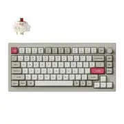 Keychron V1 Max Hot-Swap Wireless Mechanical Keyboard (Retro) (Brown Switch)