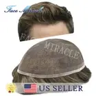 Toupee for Men All Lace Human Hair System Transparent French Lace Hair Wig Units