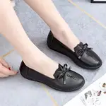 WOMEN FASHION LEATHER FLAT DOLL SHOE KOREAN SHOES WOMEN RUBB