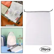 20PCS Portable Shoes Bag Travel Sport Storage Pouch Drawstring Dust Waterproof