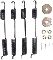ACDelco 18K1657 Professional Rear Drum Brake Hardware Kit with Springs, Pins, Washers, and Nuts