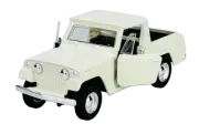WELLY OLD TIMER 1967 JEEP JEEPSTER COMMANDO PICKUP WHITE 1:34 DIE CAST NEW BOX