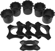 SOPOTUTU 5 Sets Roll Microphone Rings Cordless Microphone Protection Non Slip Sleeve for Handheld Mics Easy Installation for Ktv Bars Stages Compact Practical Design