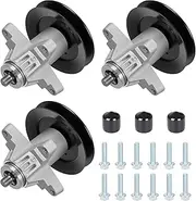 Youxmoto RZT 50 Deck Spindle Assenmbly for MTD/Cub Cadet 50" LGTX1050 LGT1050 GT5024 17ARCACP211, Replaces 618-04125, 618-04126, 918-04125, 918-04126 Pack of 3