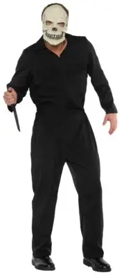 Boiler Suit Adult Black - Underwraps