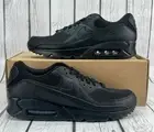 Nike Women’s Air Max 90 Triple Black Size 10 DH8010 001