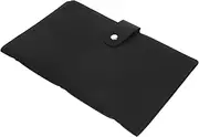 TEHAUX Important Invoice Album Receipt Organizer Business Checkbook Office Folder Invoice Storage Book Pu PVC Material